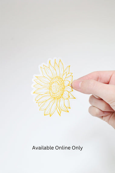 Sunflower Bloom Sticker