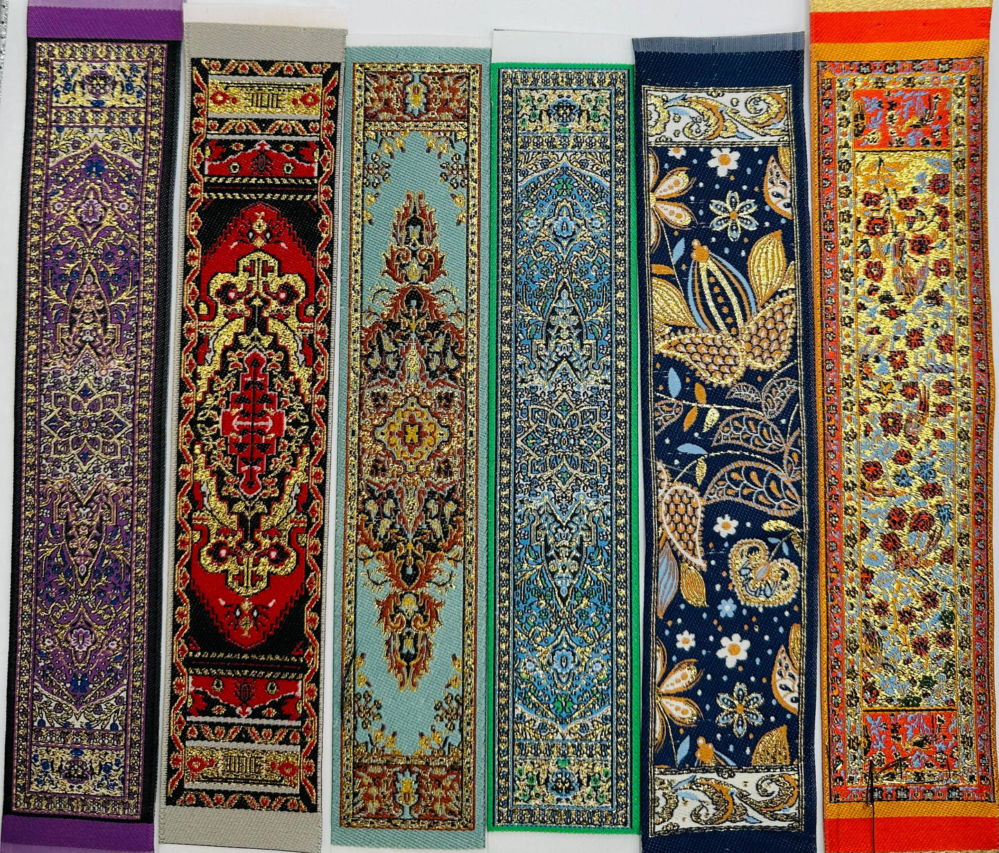 Turkish Woven Carpet Bookmarks