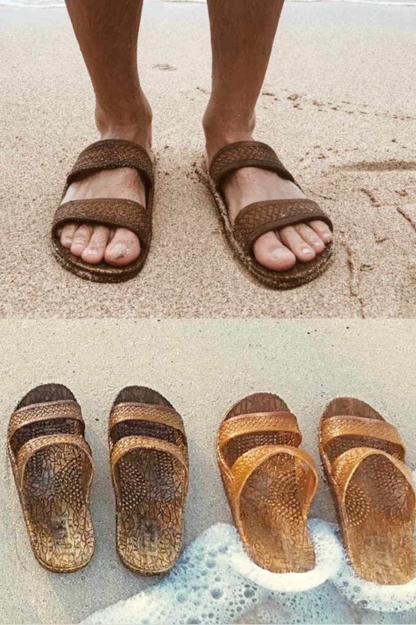 Men's J Slips Hawaiian Jesus Sandals.
