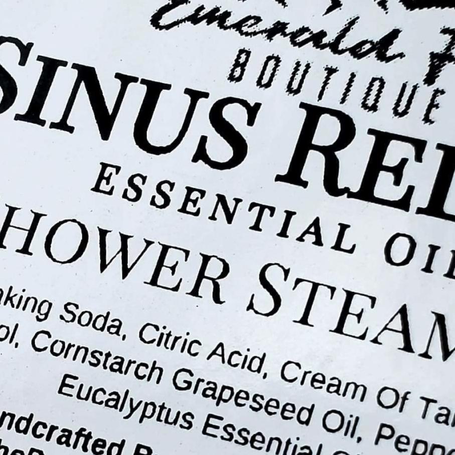 Sinus Relief Shower Steamer.