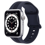 Apple Watch Silicone Band w/Bee Charm Stud.