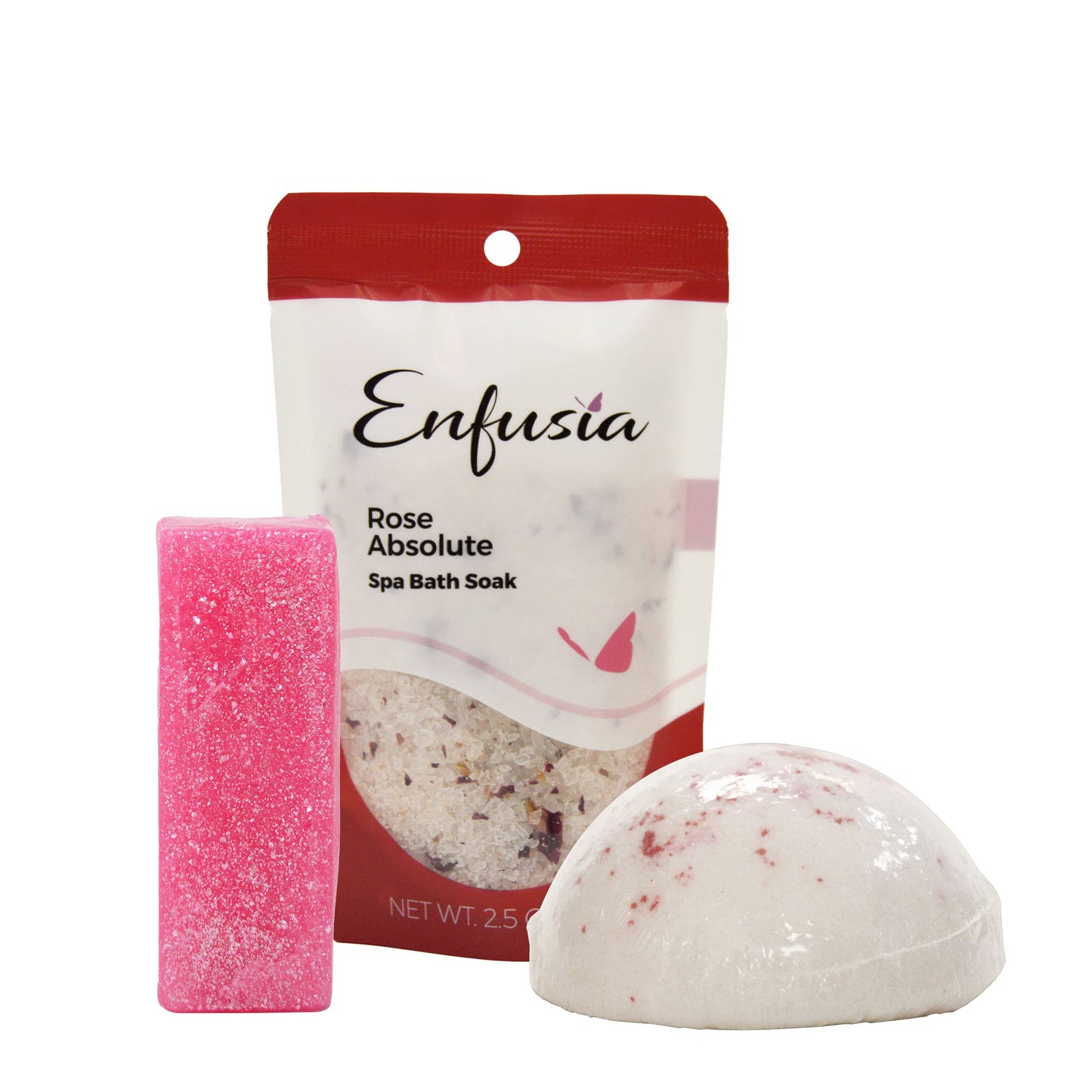 Salt, Soap, & Mini Gift Set - Rose Absolute