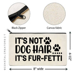 Dog Hair Fur-Fetti Canvas Bag
