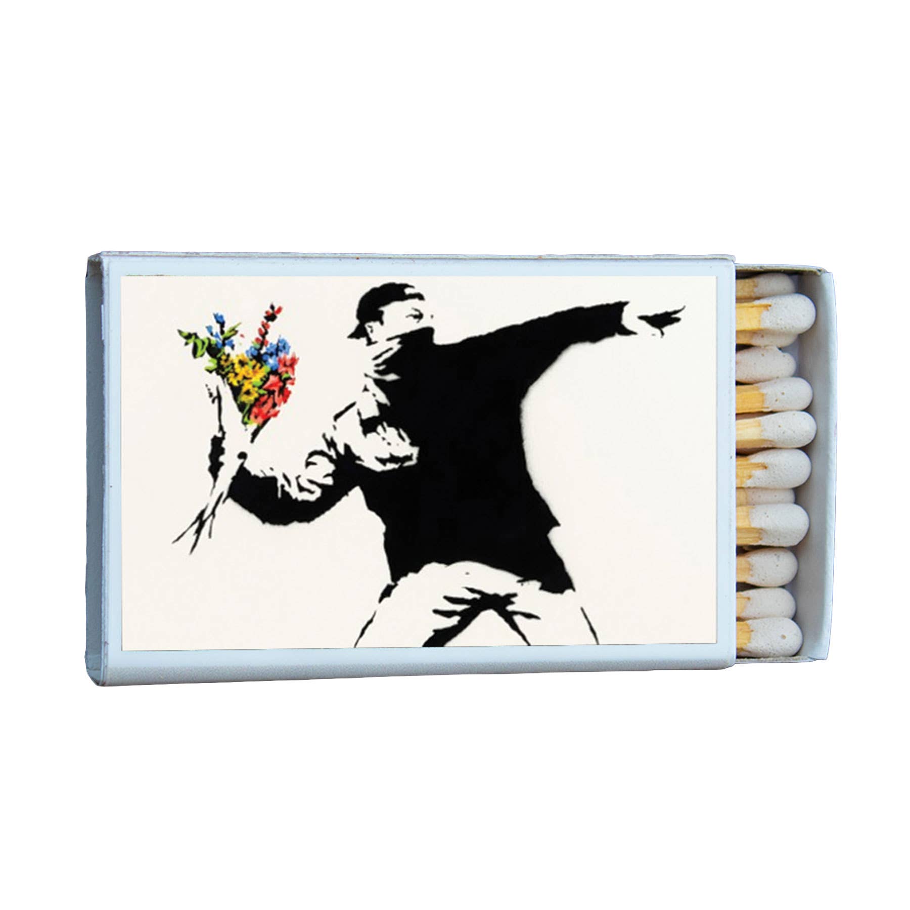 Matches •Banksy Street Art •Home Decor for Candles & Incense