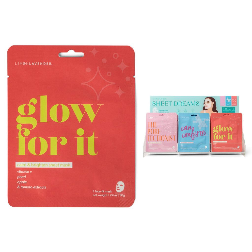 Lemon Lavender Sheet Dreams Face Masks