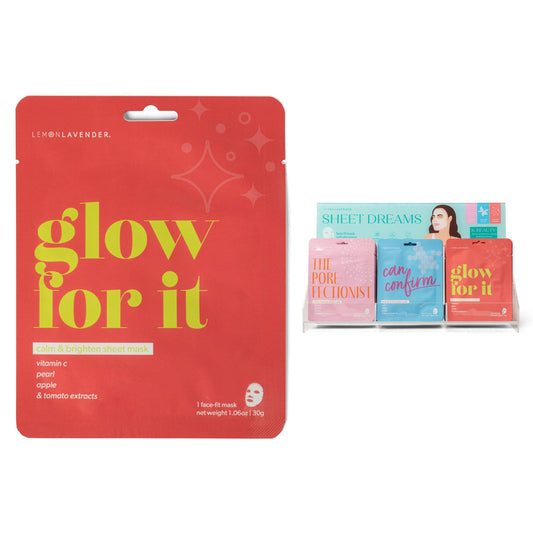 Lemon Lavender Sheet Dreams Face Masks