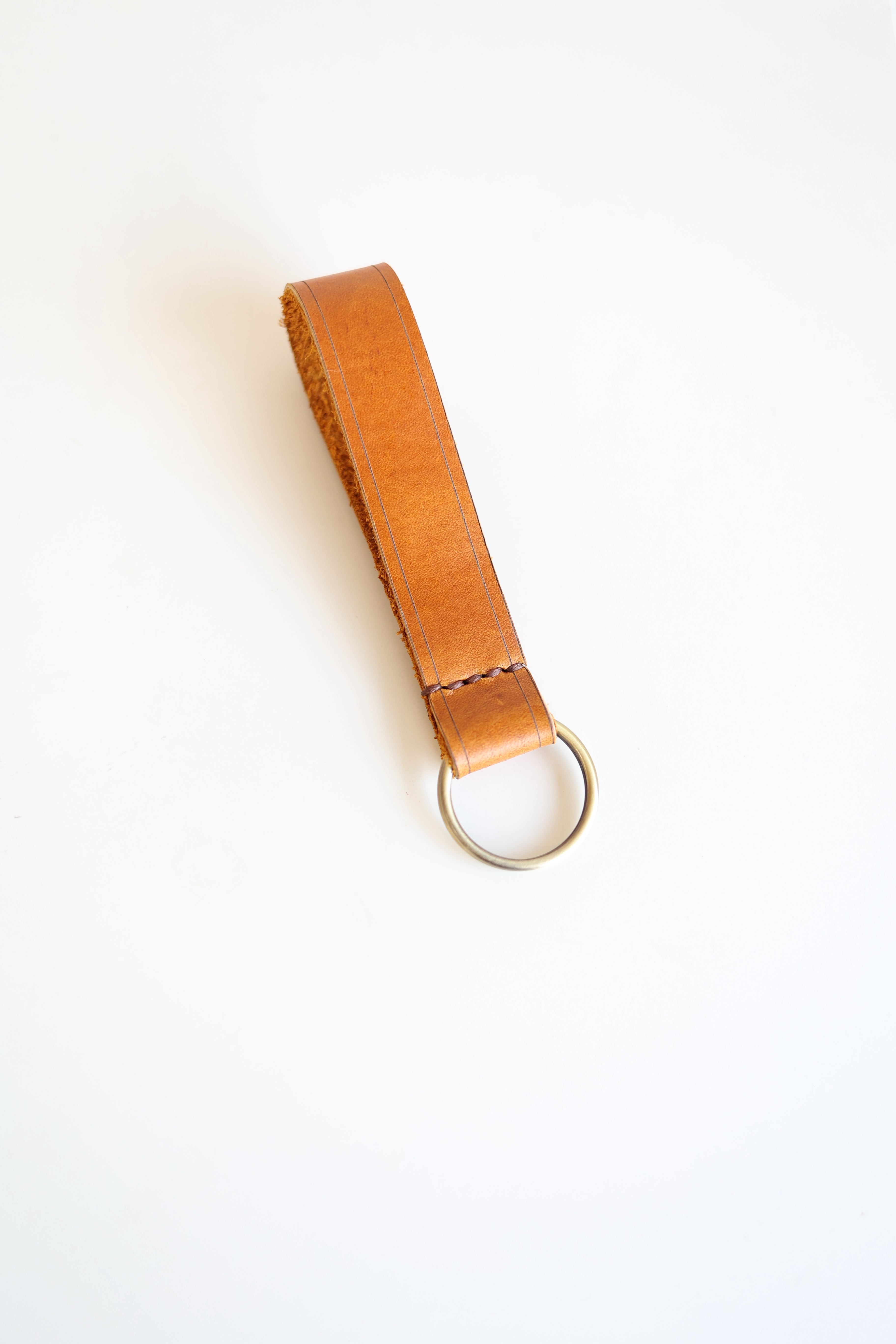 Leather Keychain.