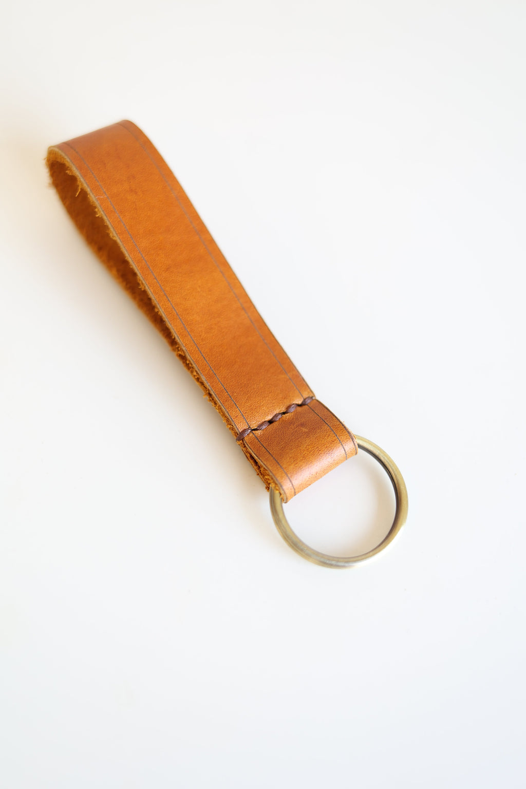 Leather Keychain.