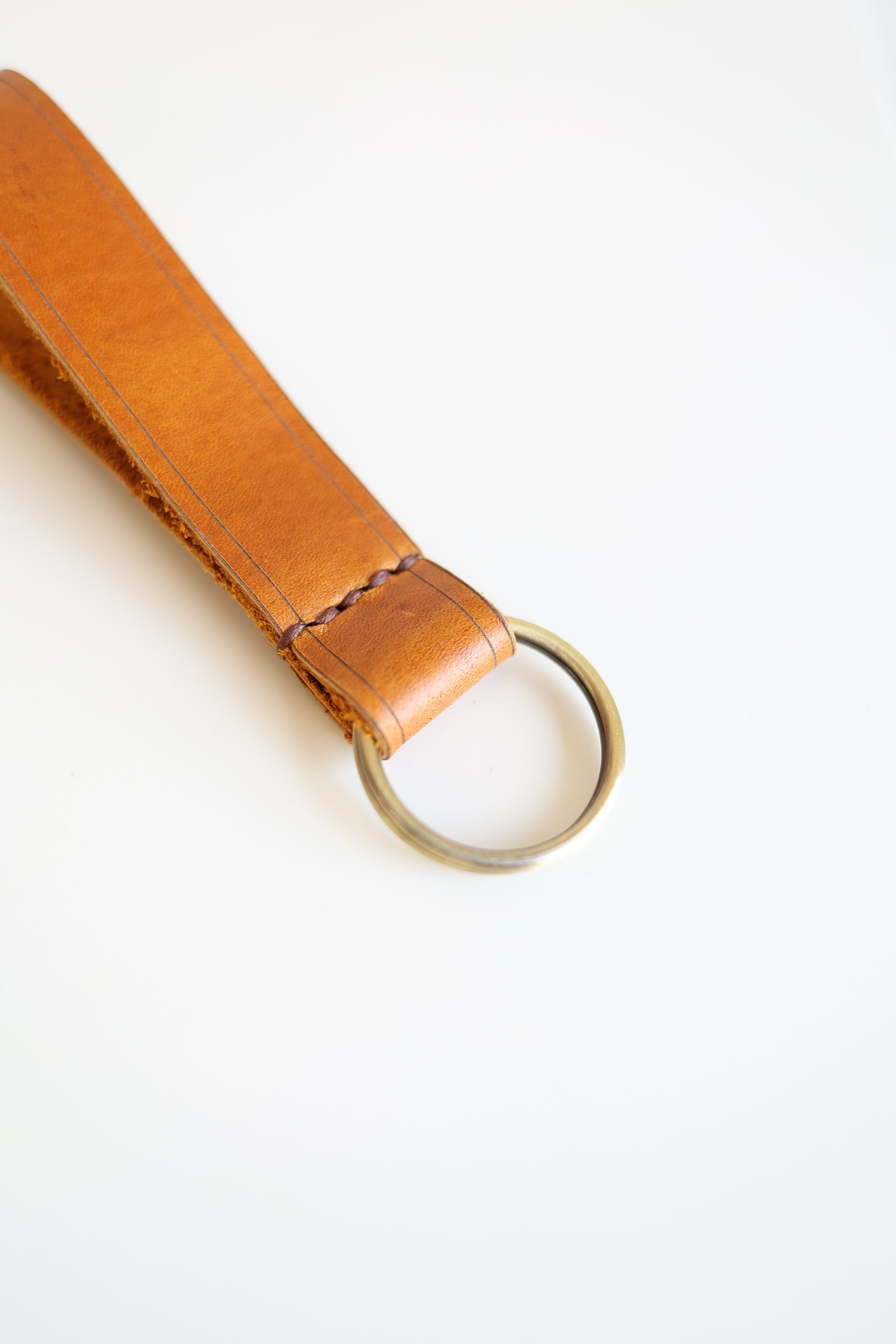 Leather Keychain.
