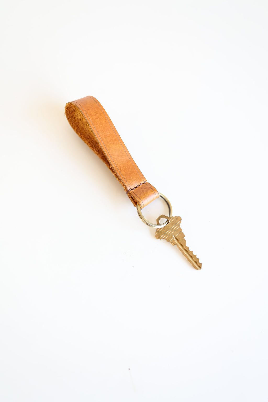 Leather Keychain.