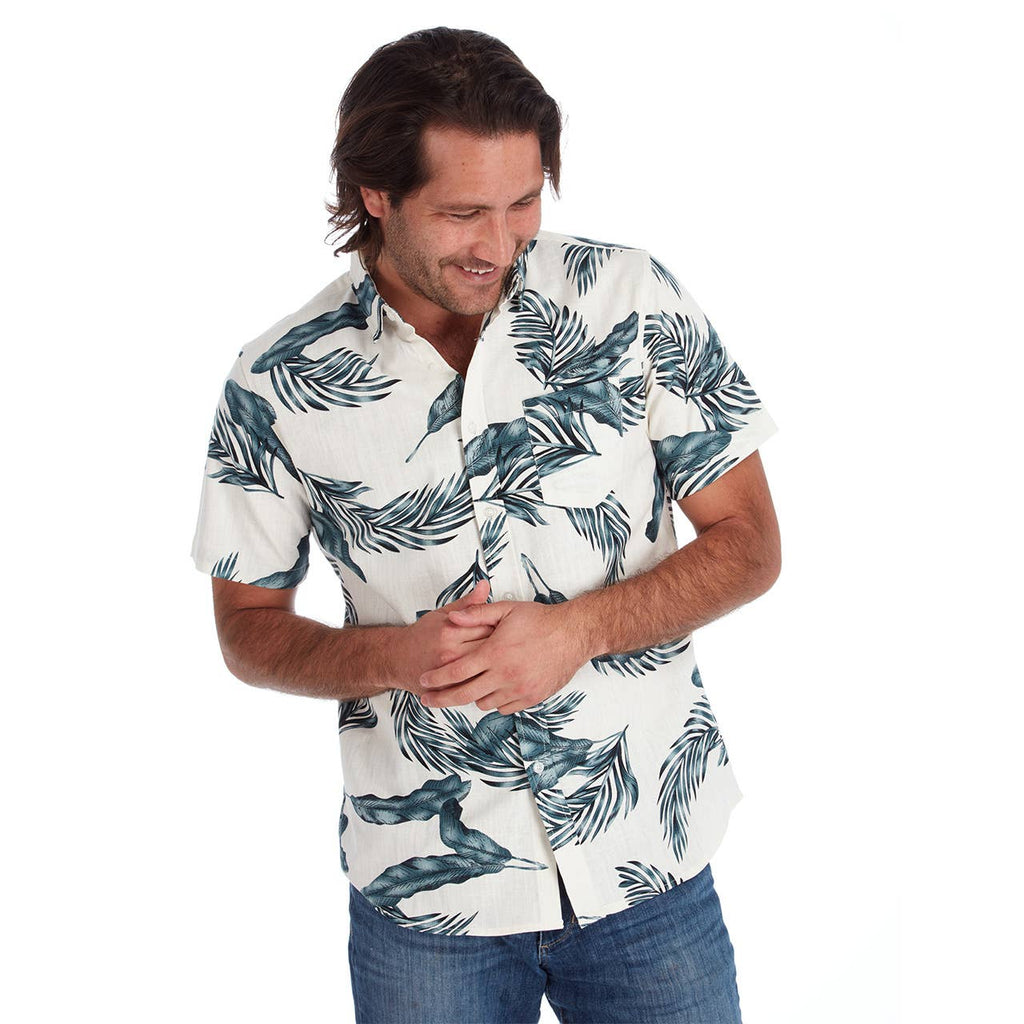 Jude Printed Slub Men's Shirt