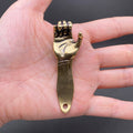 Vintage Inspired Brass Arm Bottle Opener