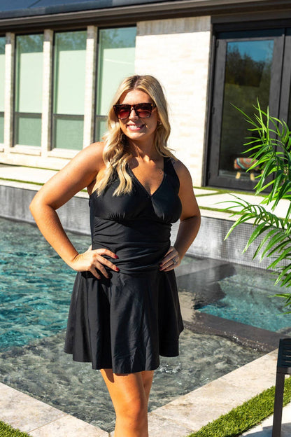 Black Swimsuit Dress