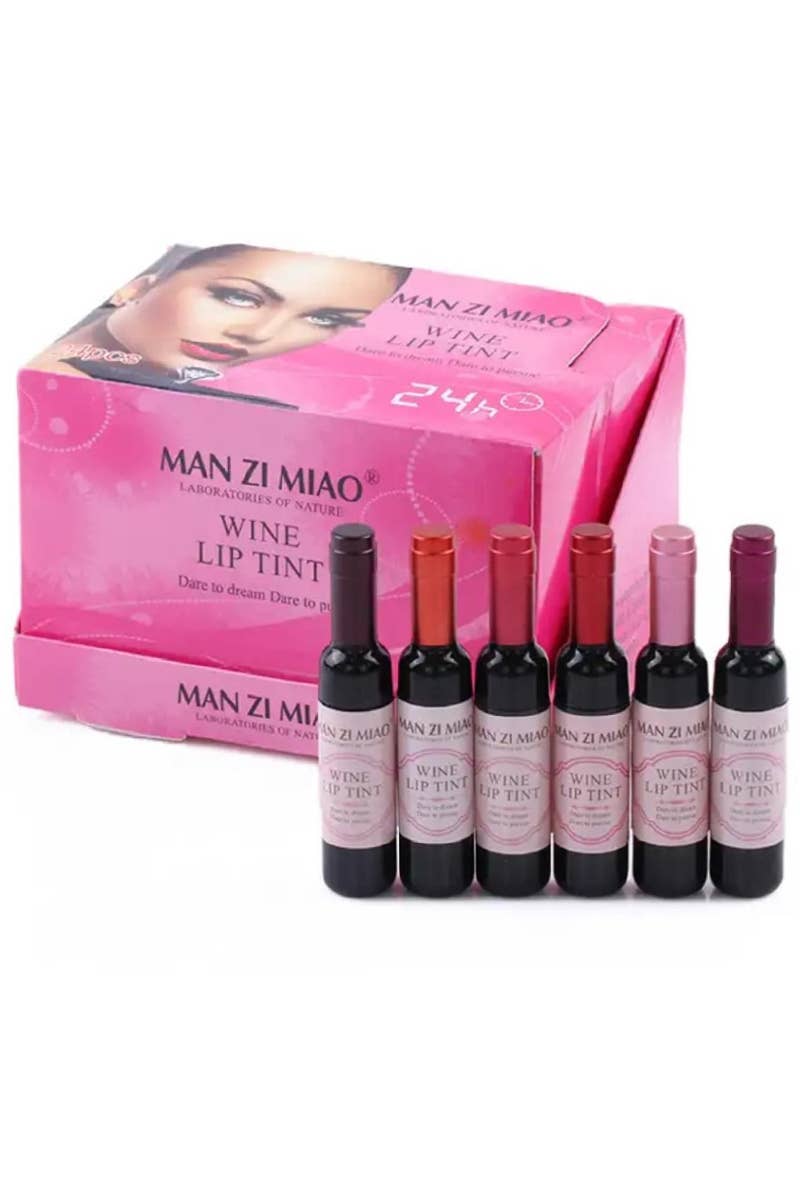 Lip Tint Wine Bottle Shape