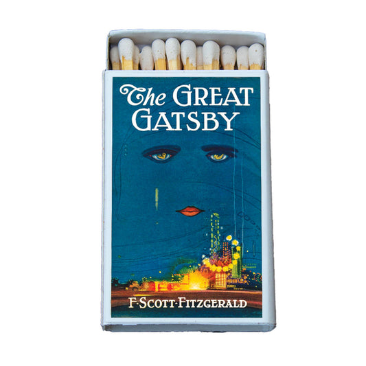 Fitzgerald Great Gatsby Matchbox • Matches • Candle Acc
