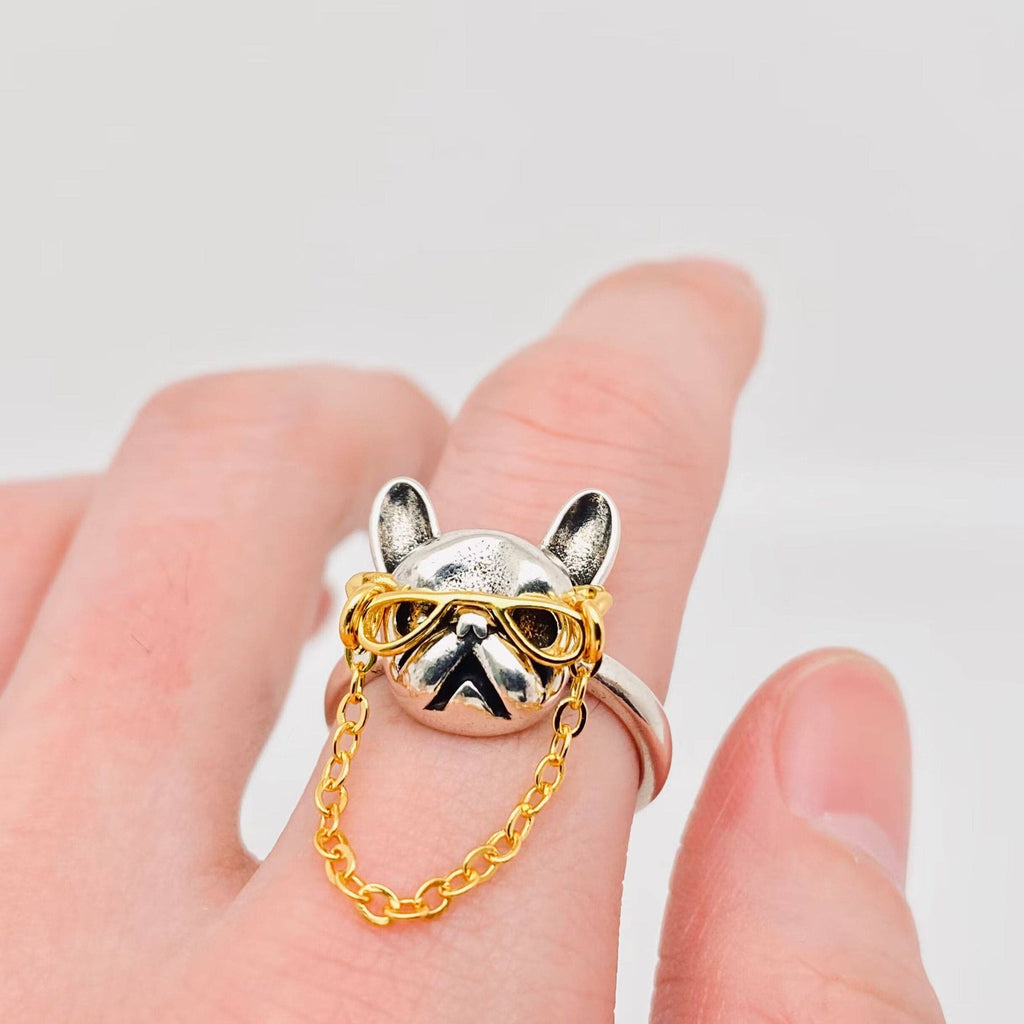 Dapper Bulldog Adjustable Ring