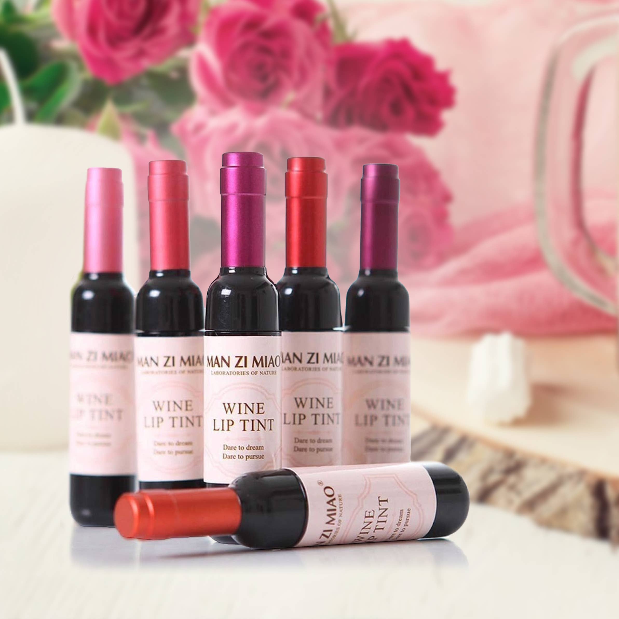 Lip Tint Wine Bottle Shape