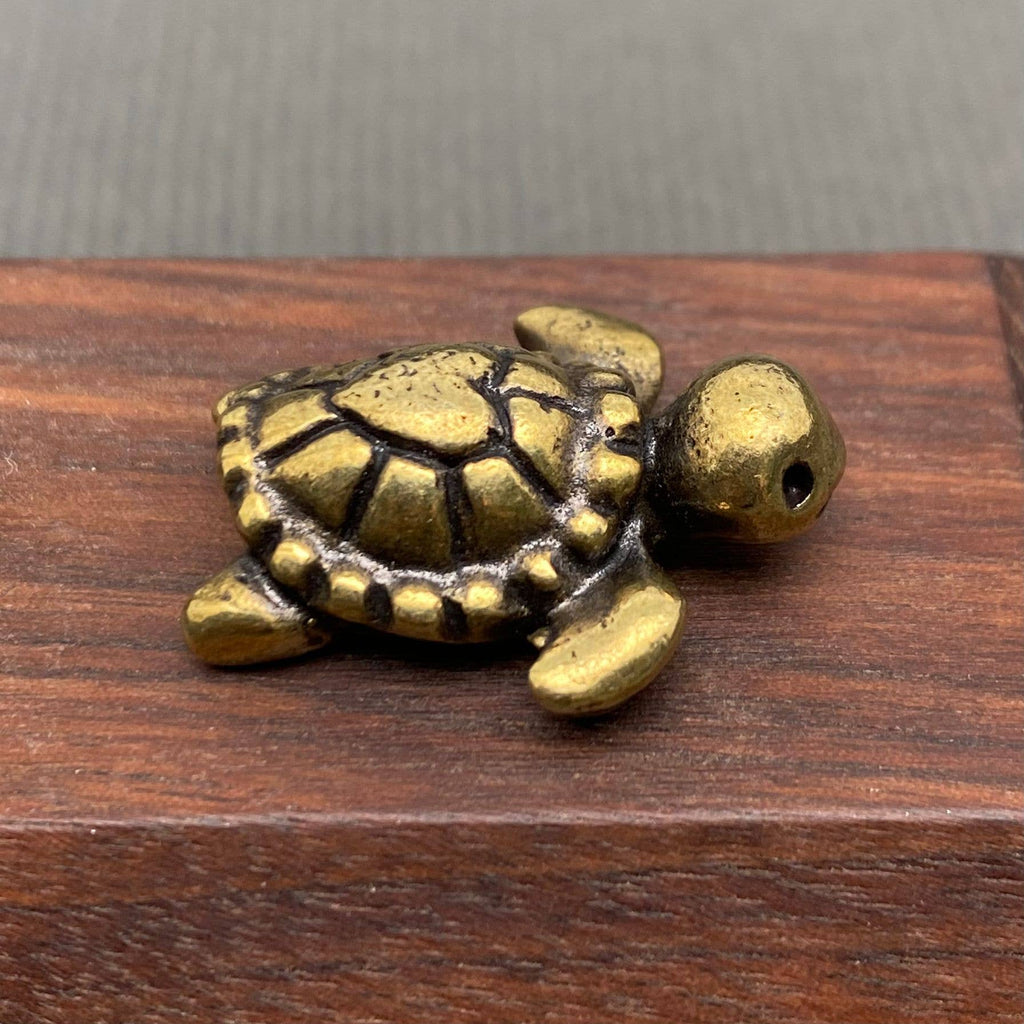 Brass Mini Turtle Crafts Desktop Ornaments Decoration