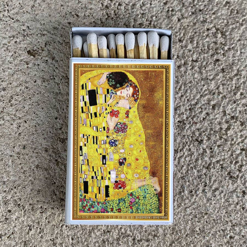 Art Klimt - The Kiss Matchbox • Matches • Candle Acc