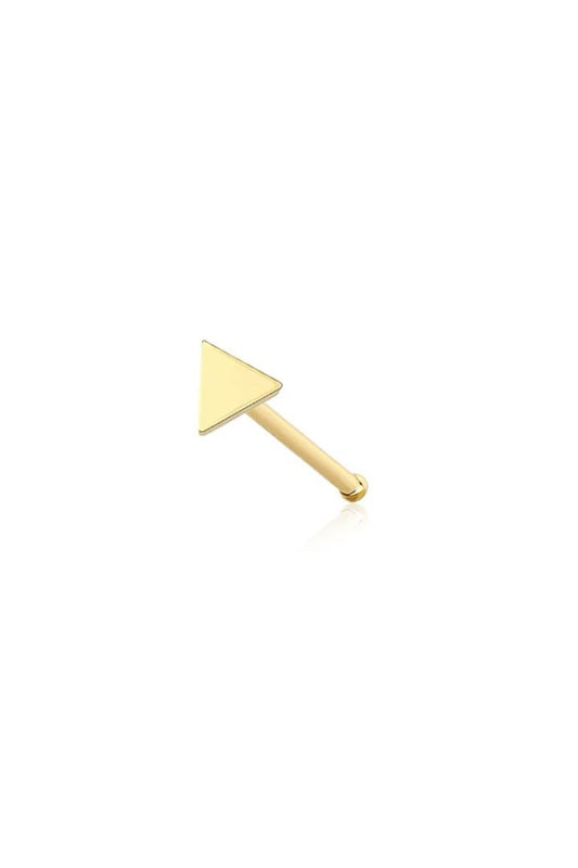 Triangle Flat Head Nose Bone 