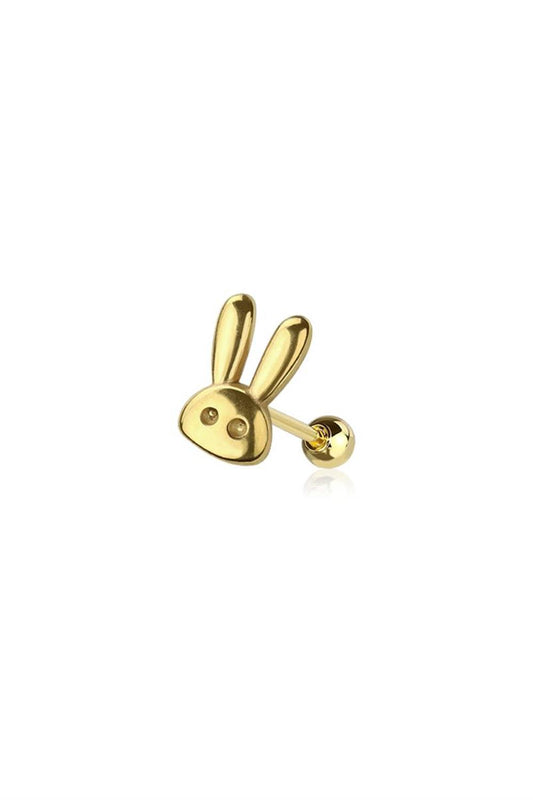 Tiny Rabbit Surgical Steel Cartilage Earring