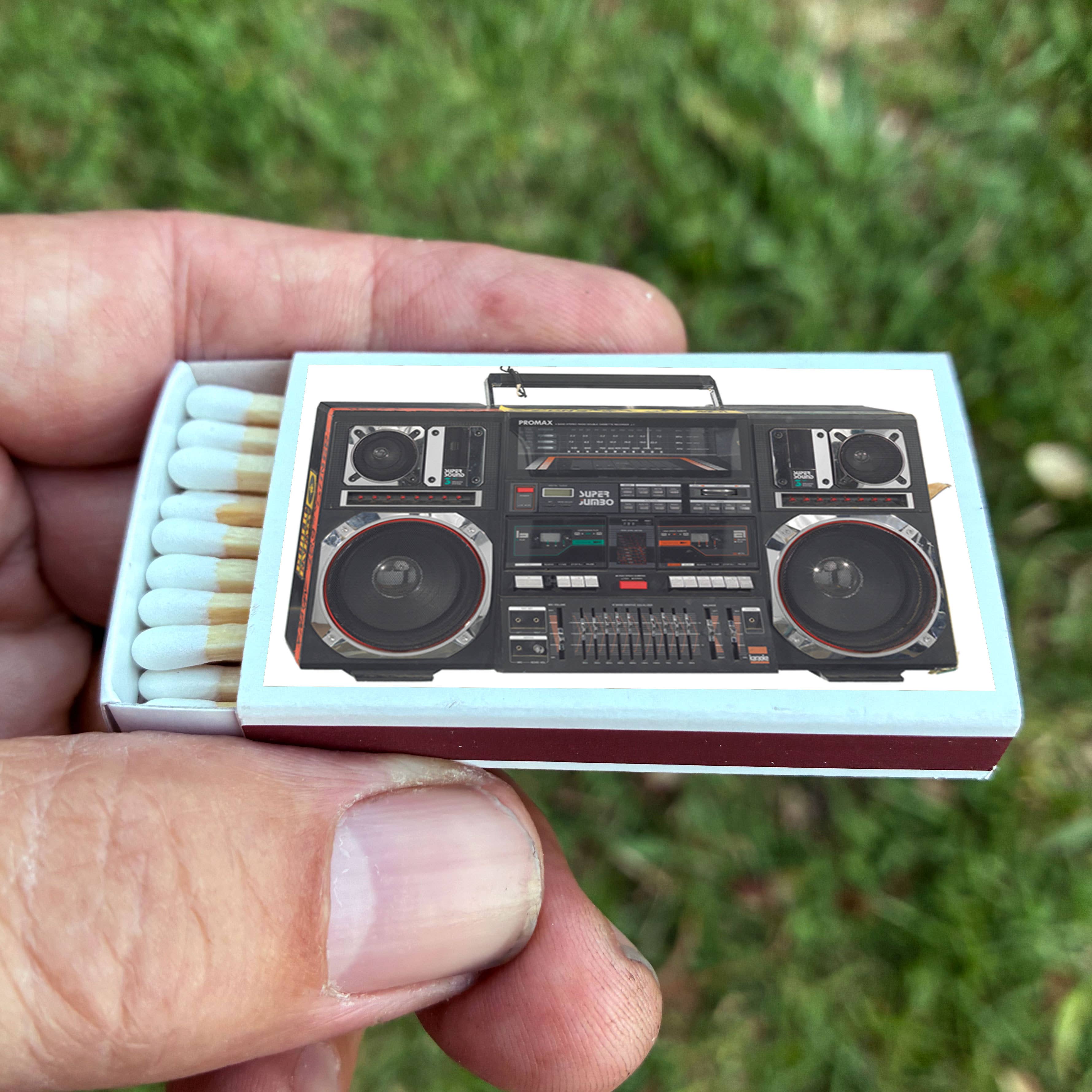 Matches • Boombox • Home Decor for Candles and Incense