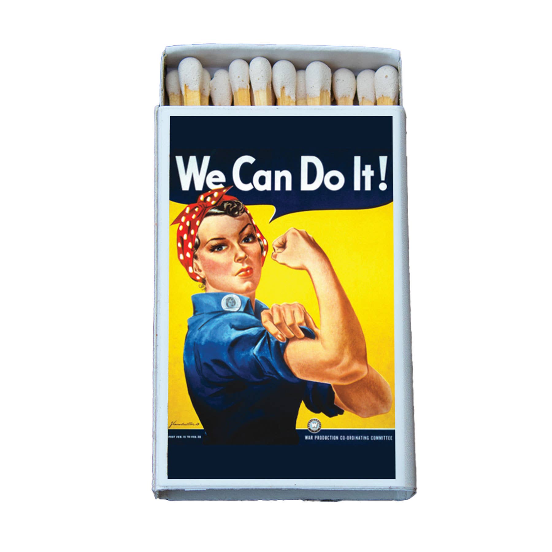 Matches • Rosie the Riviter We Can Do It • Home Decor