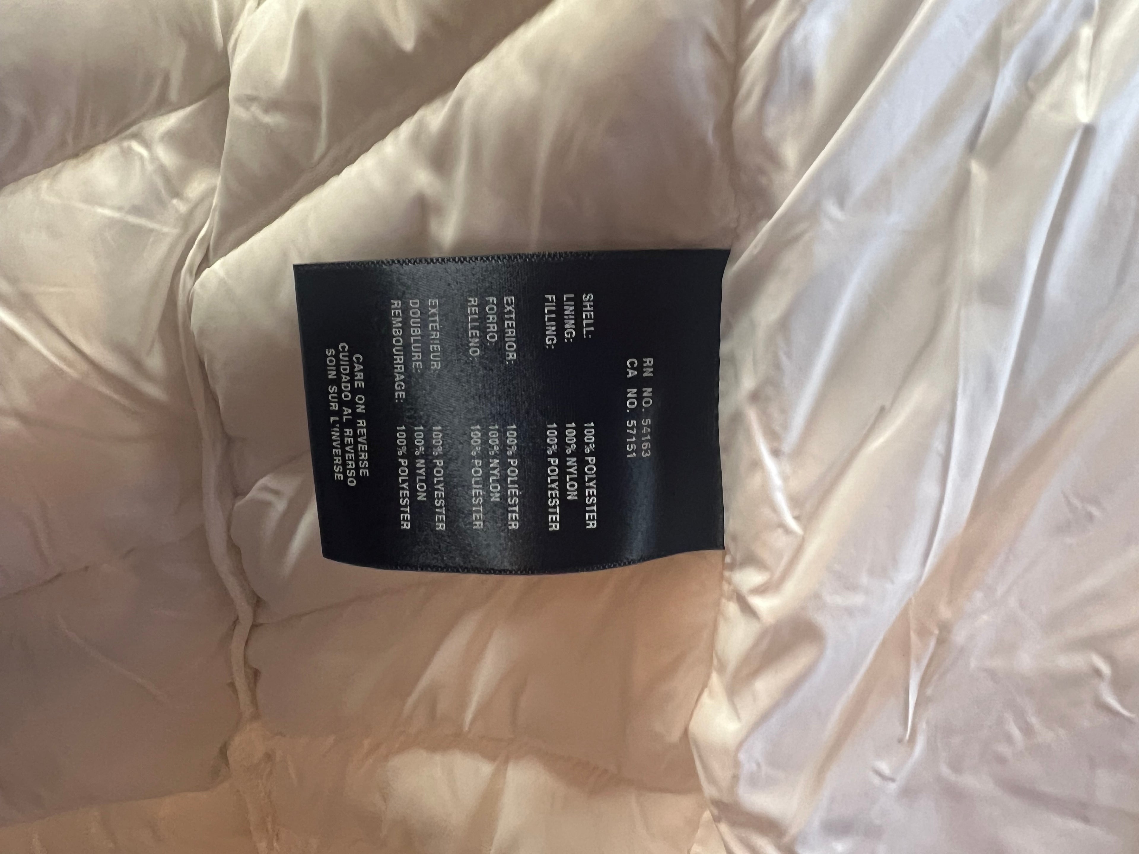 Tommy Hilfiger Women’s White Hooded Puffer Coat