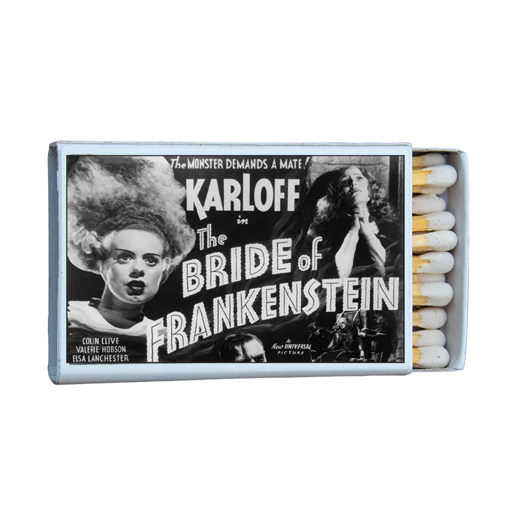 Matches • Monster Movie Poster •The Bride of Frankenstein