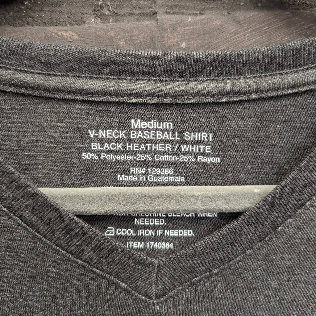 I hope both teams lose, Gray Baseball Style T-shirt: M