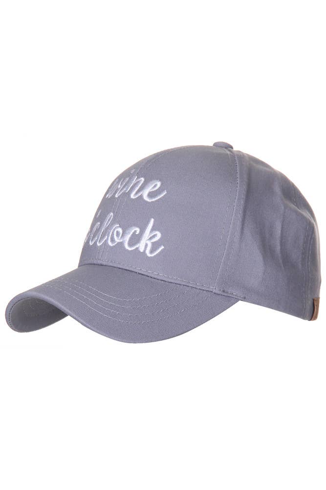 Wine O'Clock Baseball Cap