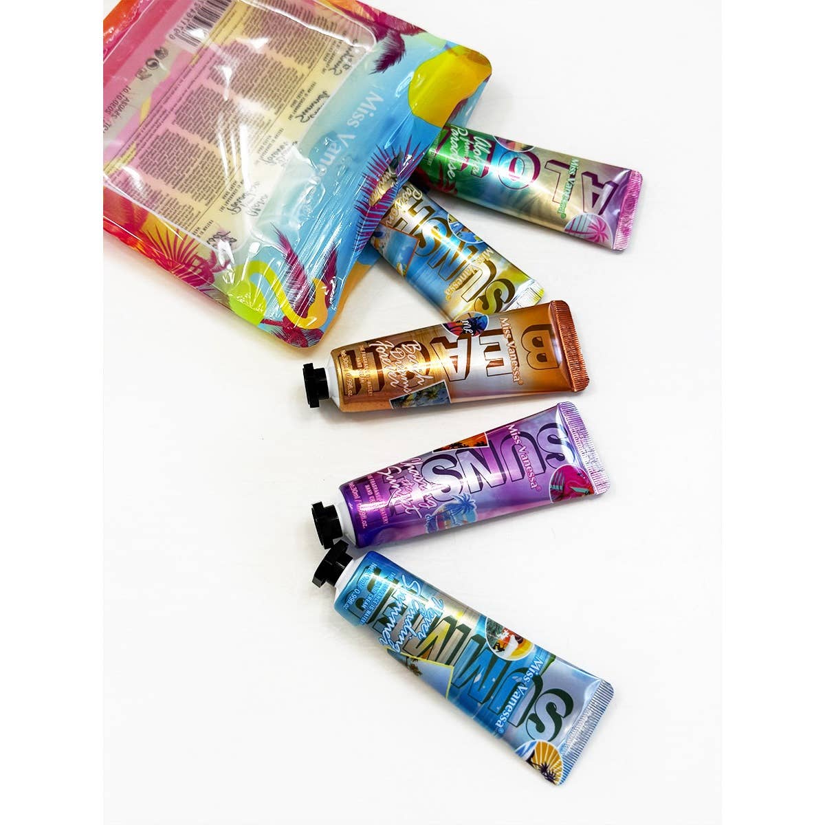 The lightly textured Summery Hand Cream