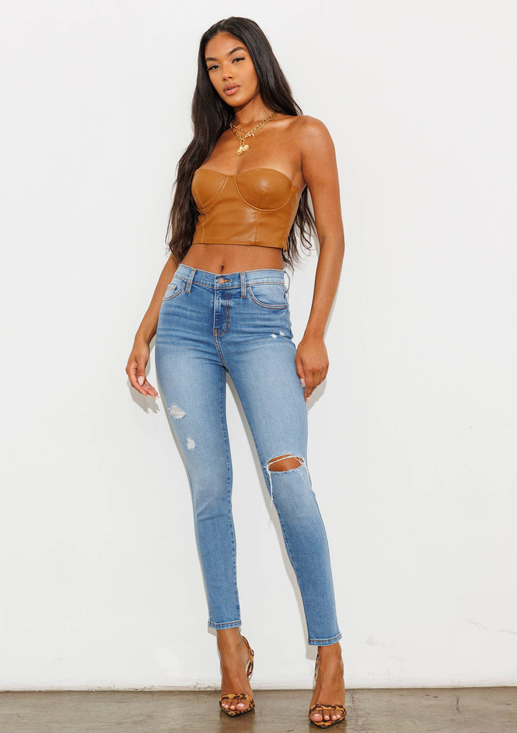 A Keeper Ankle Skinny Jeans
