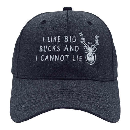 I Like Big Bucks... Funny Deer Hunting Men's Hat