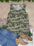Camo Tank: Multi / 2XL