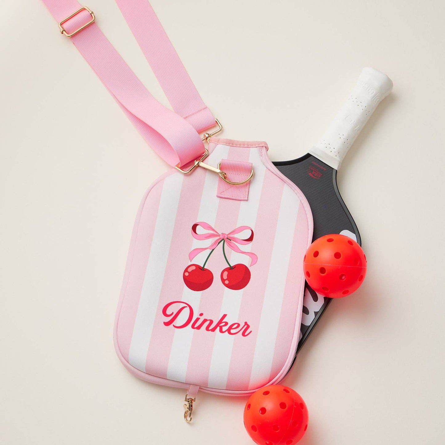 Cherry-Dinker-Neoprene-Pickleball-Paddle-Bag