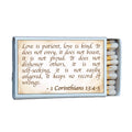 Bible Verse Corinthians 13 • Candle Acc • Scripture Matches