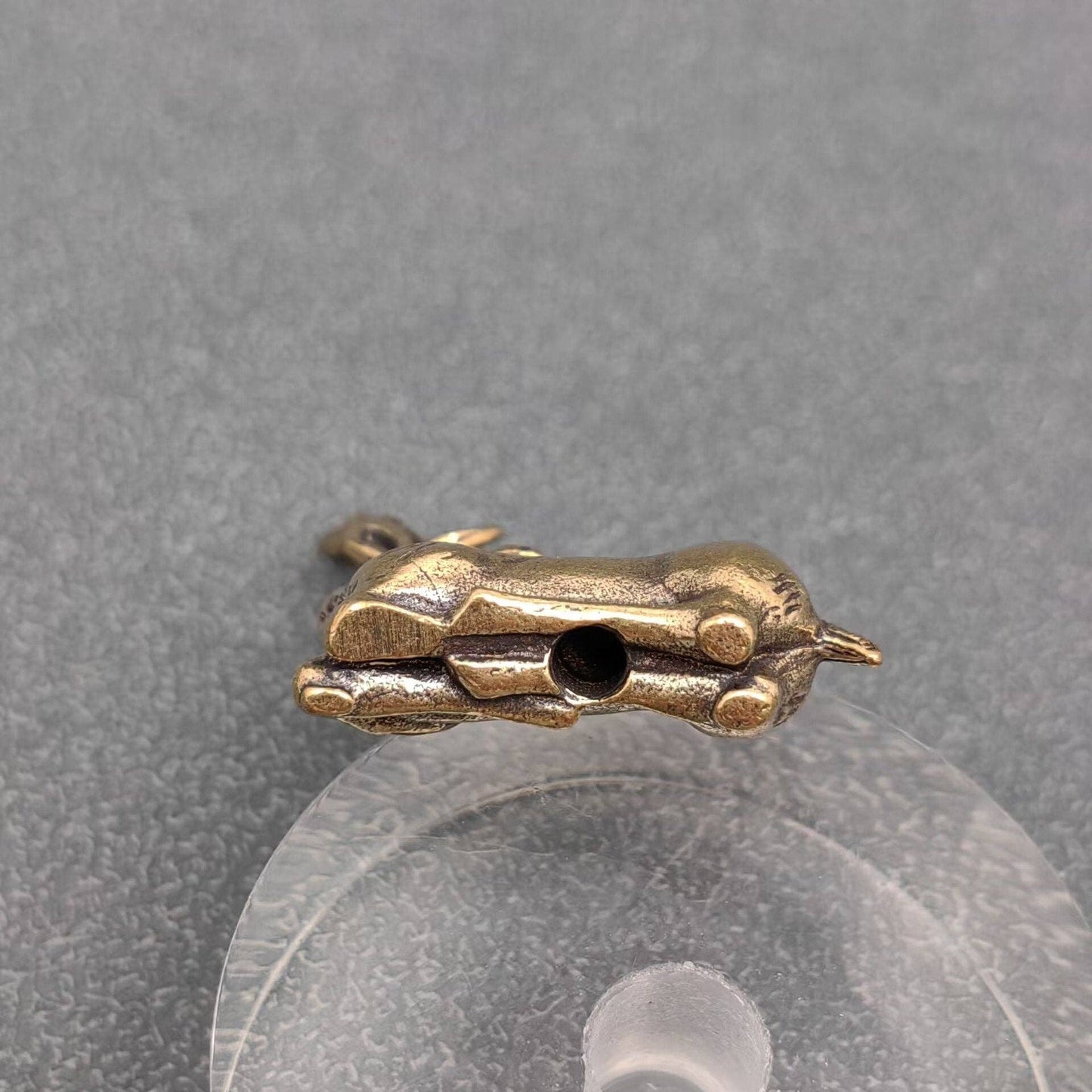 Brass Elk Deer Desktop Figurine