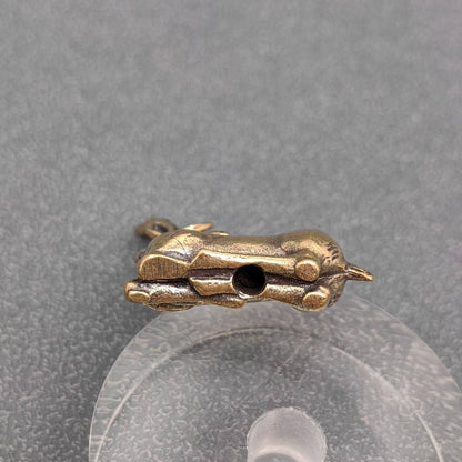 Brass Elk Deer Desktop Figurine