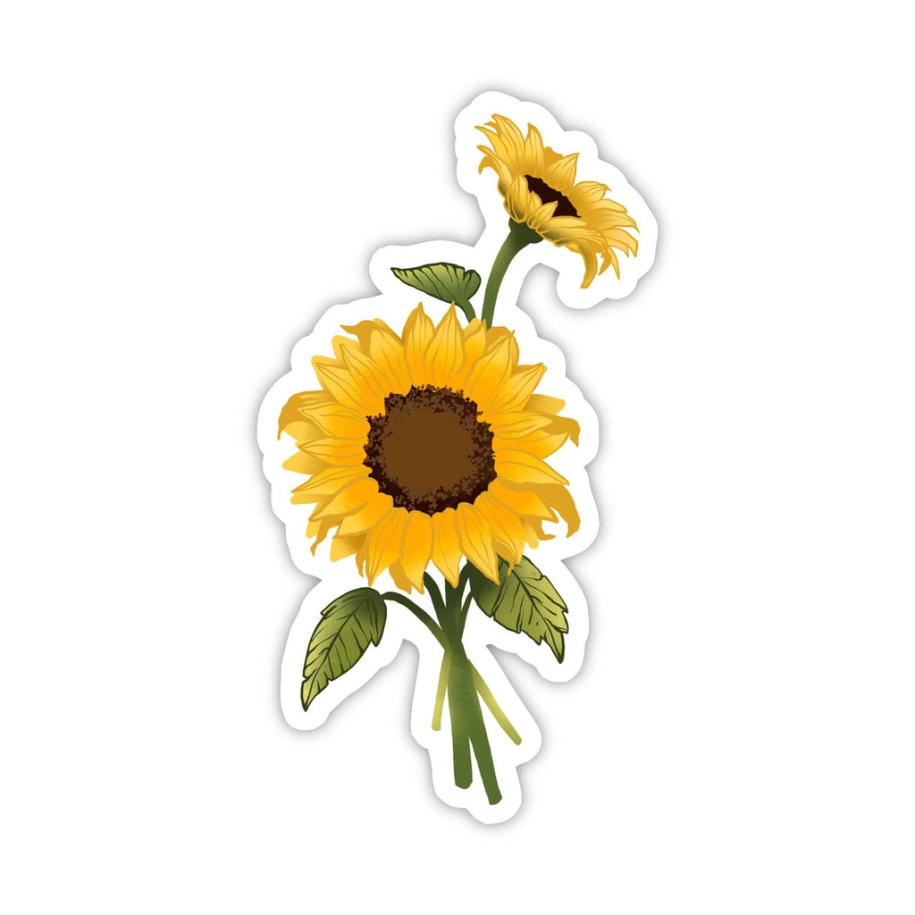 Sunflower Flower Sticker