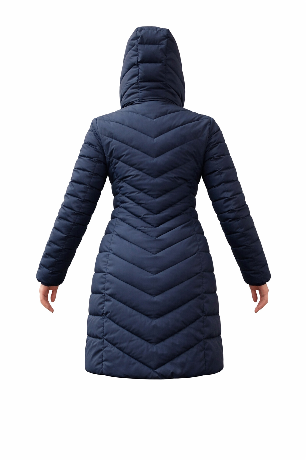 DKNY Quilted Hooded Puffer Coat - NWT