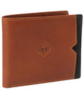 Jack Abrahams Goat Nappa Leather Bi-Fold Wallet