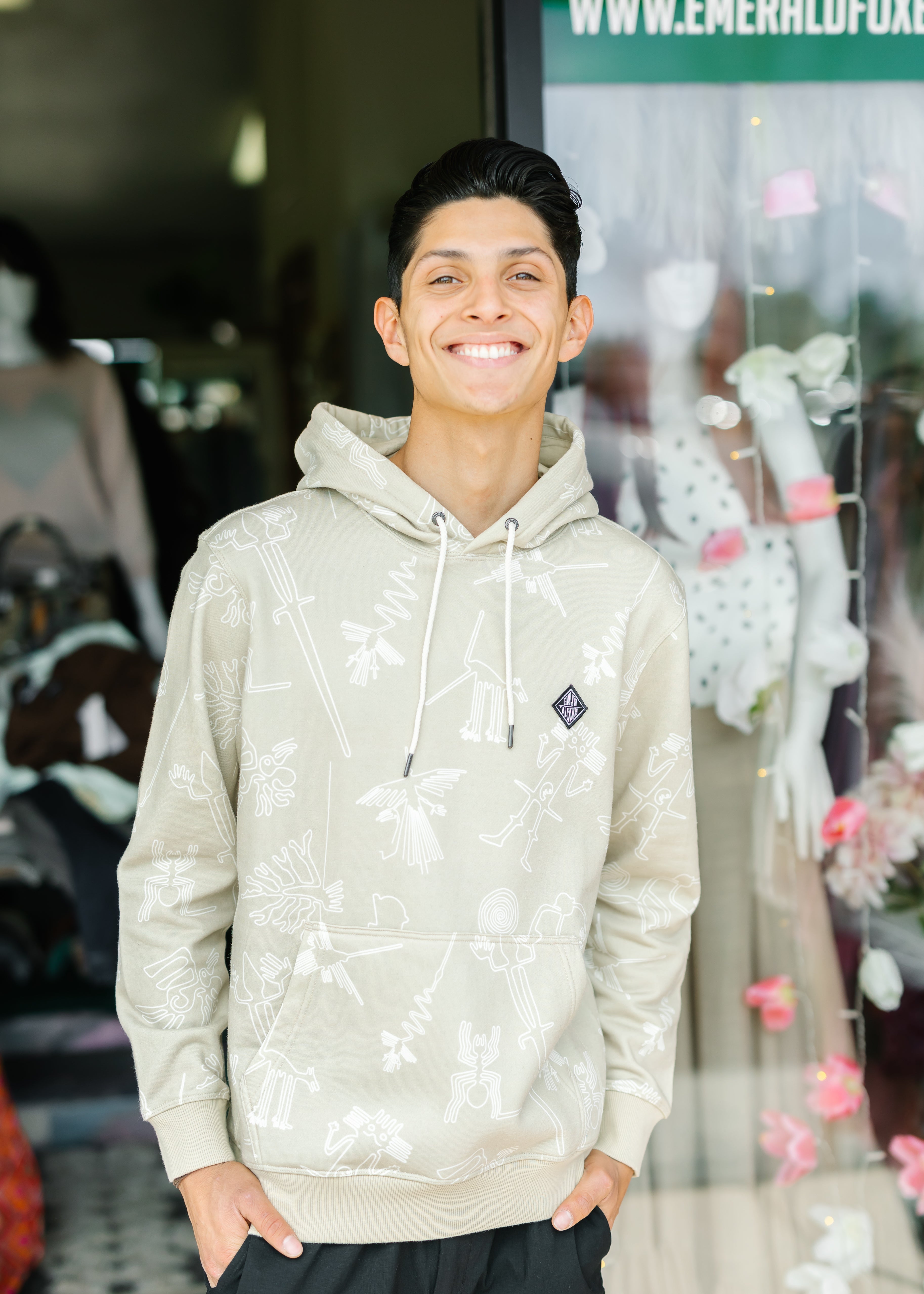 Nazca Lines - Helsinki Cotton Hoodie