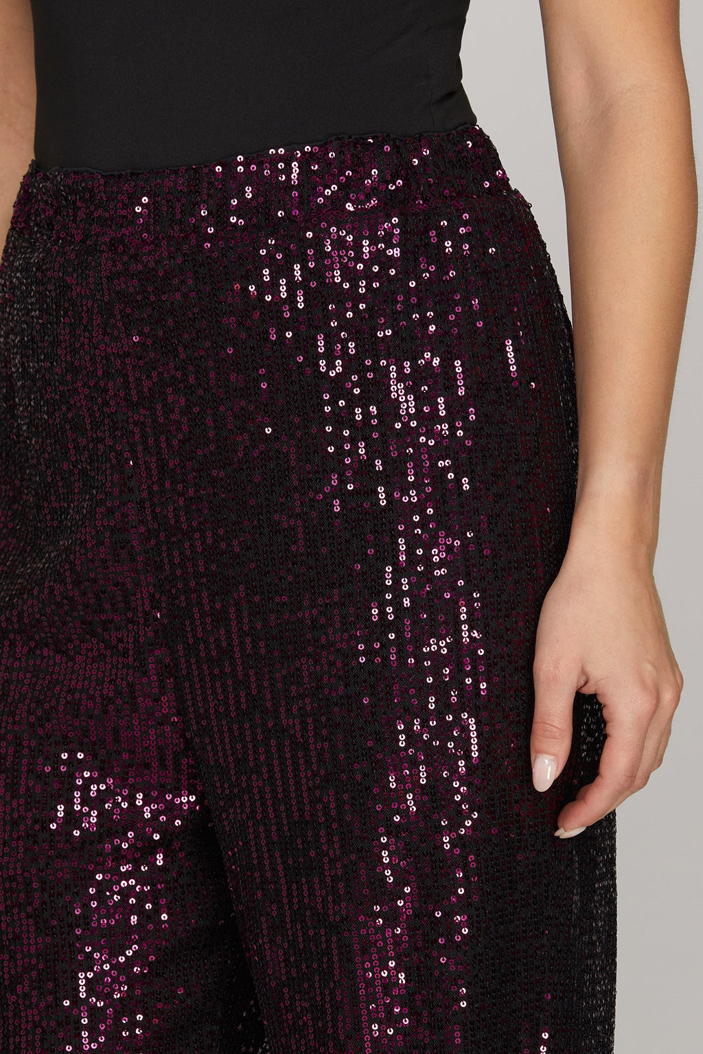 Jewel Tone Sequin Party Pants