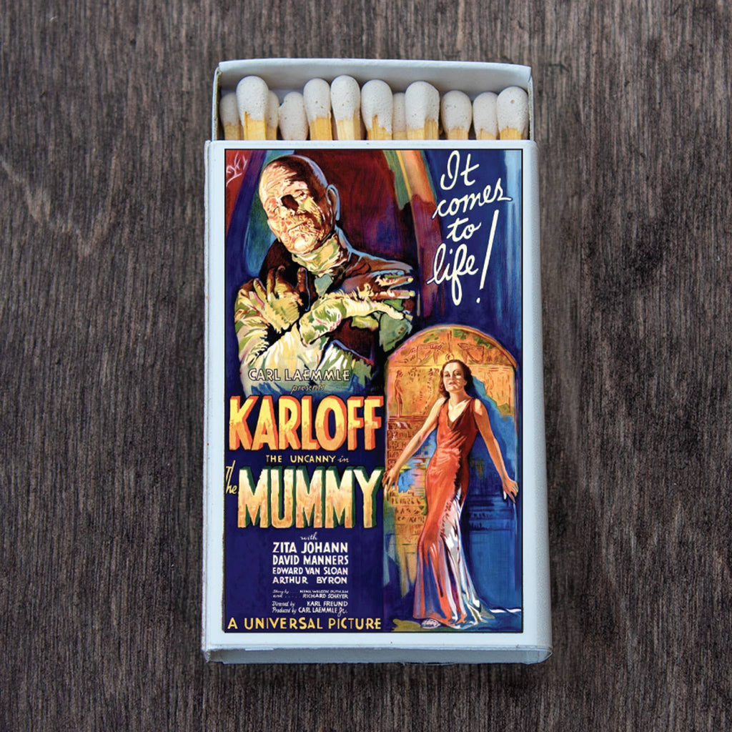 Matches • Monster Movie Poster • The Mummy