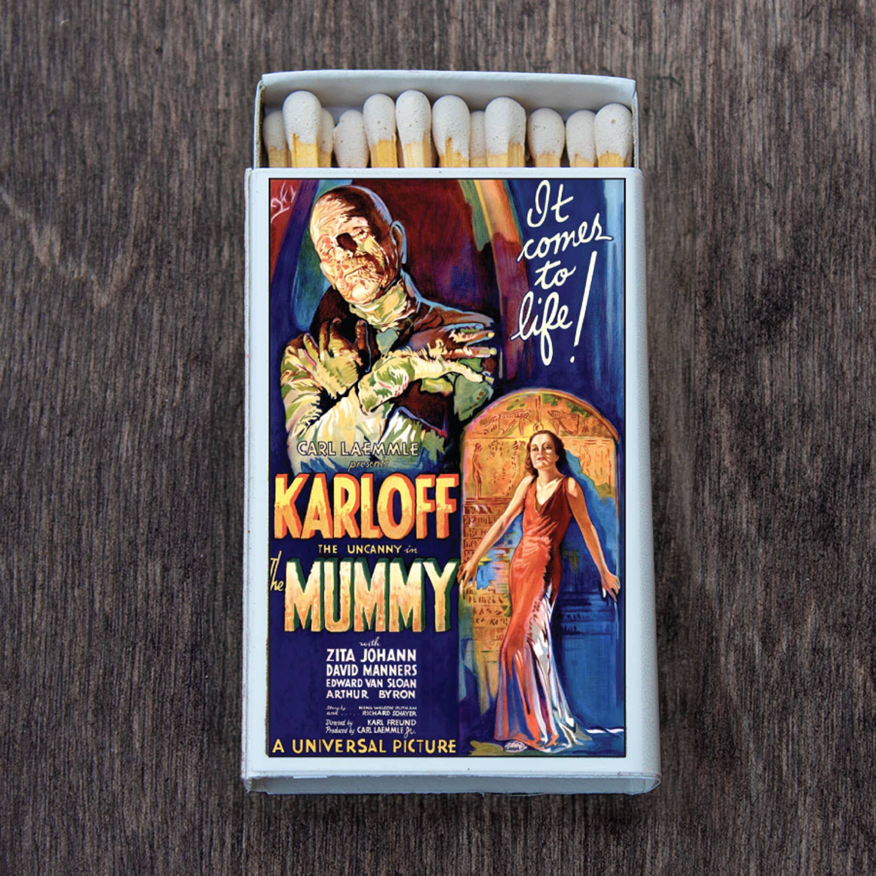 Matches • Monster Movie Poster • The Mummy