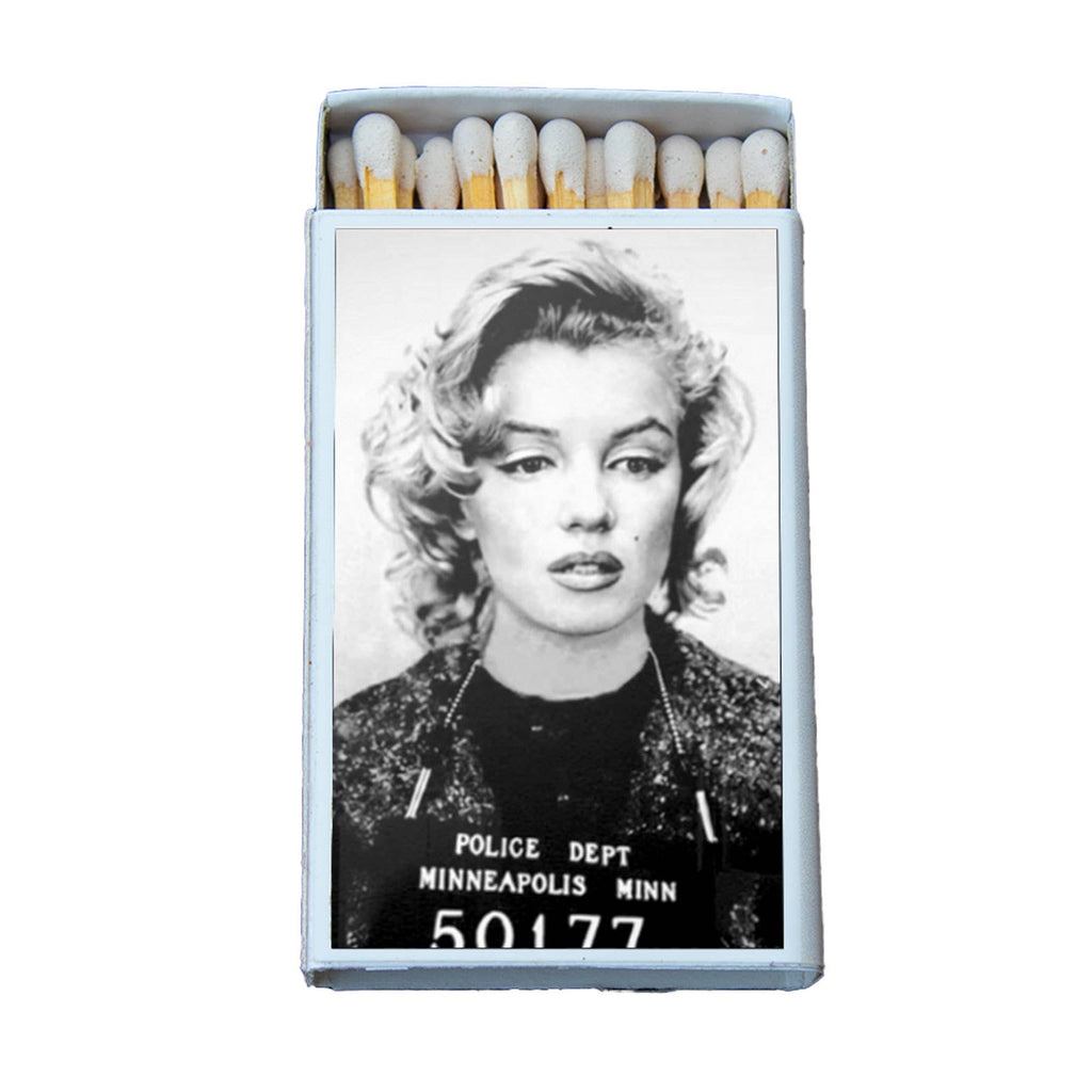 Celebrity Mugshot Matchbox • Matches • Candles Acc.