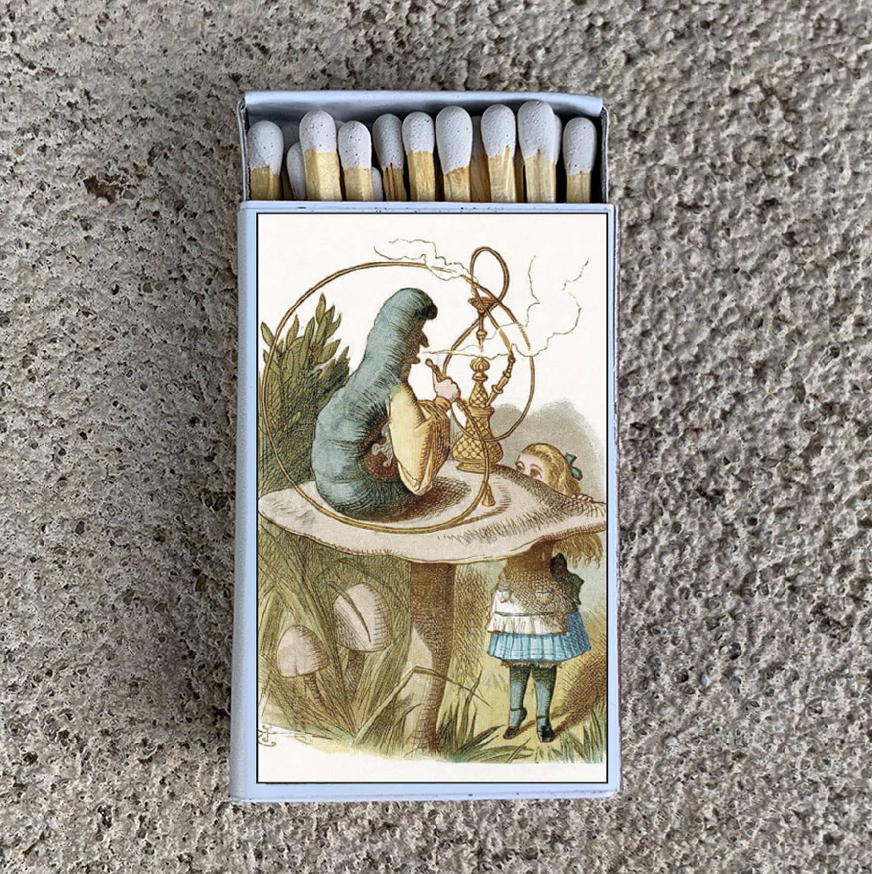 Matches • Alice in Wonderland & the Caterpillar Matchboxes