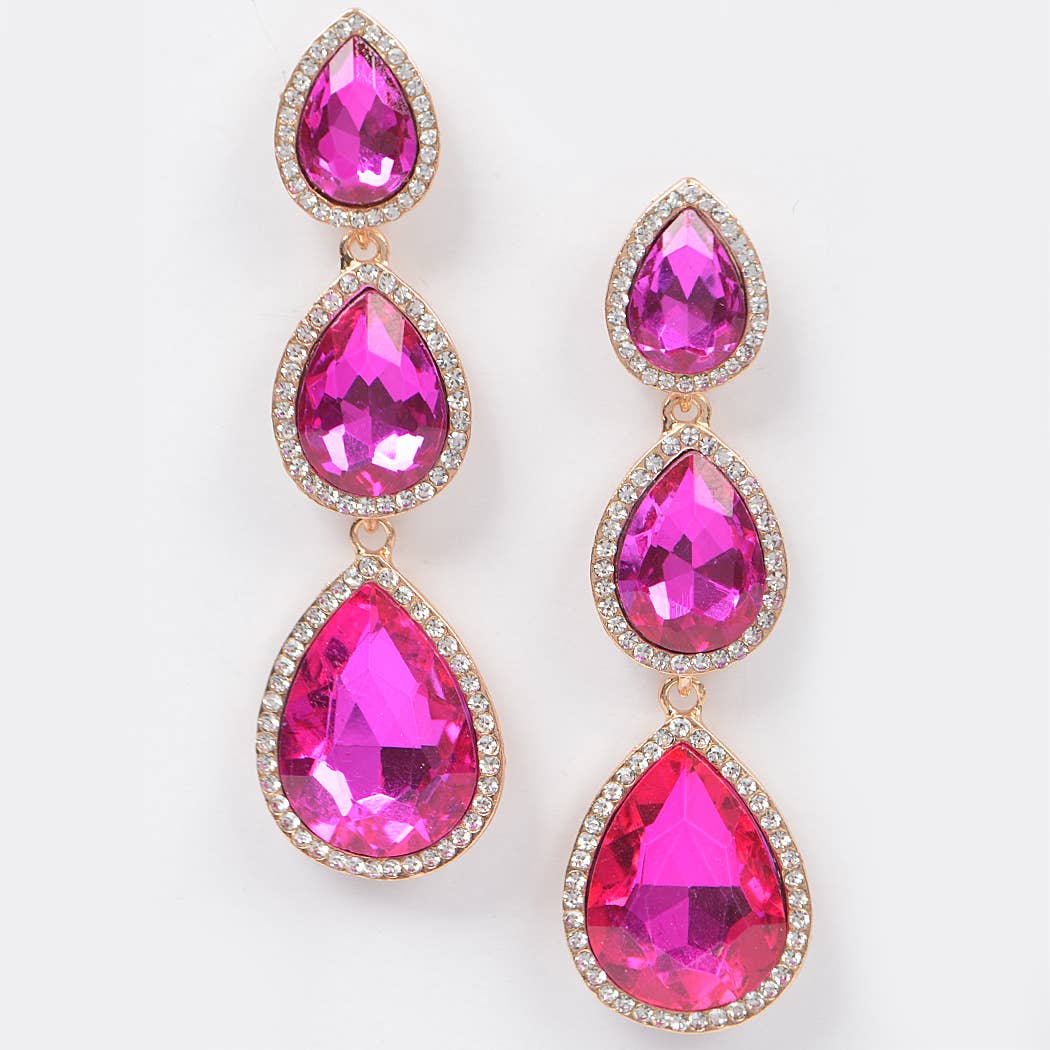Teardrop Drop Earrings