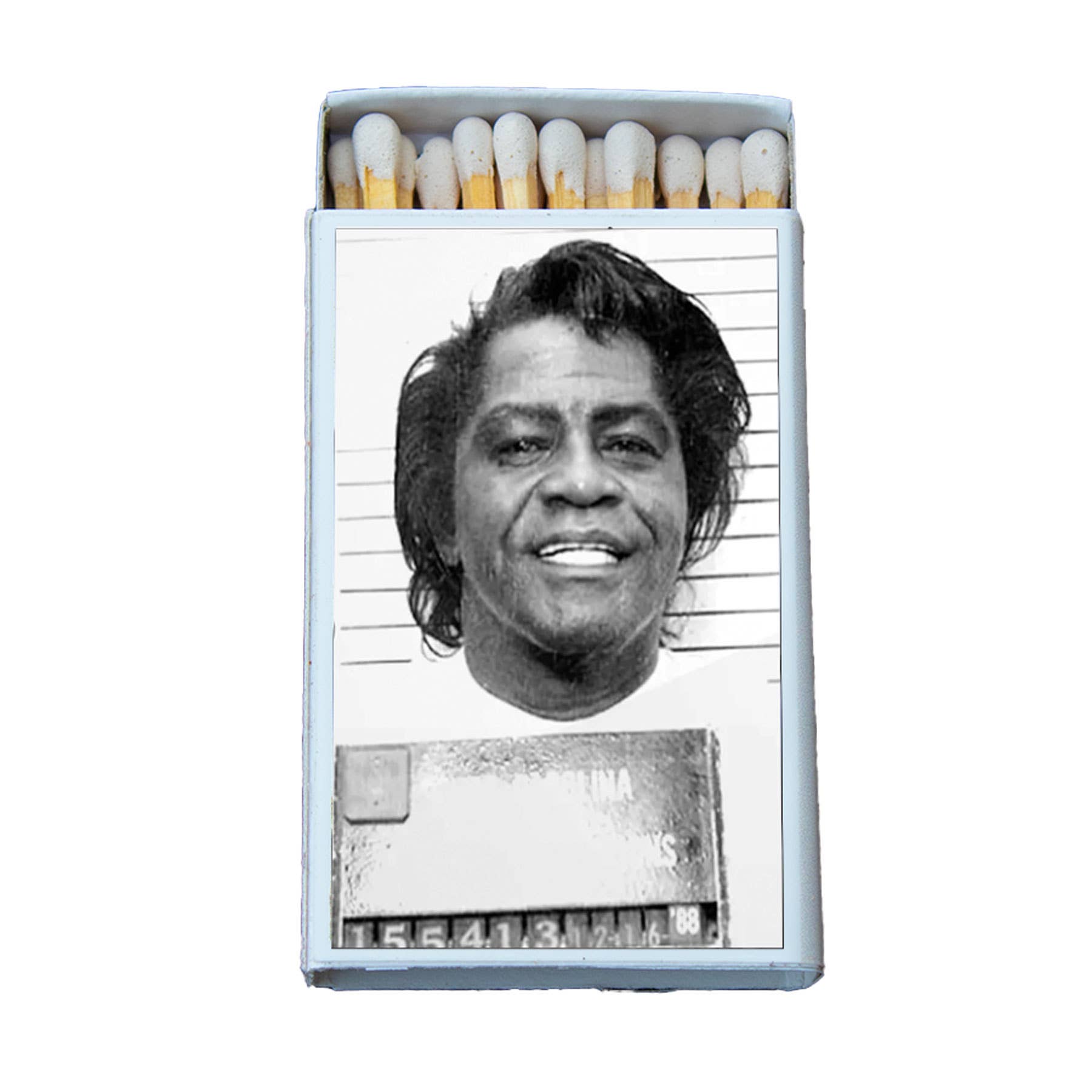 Celebrity Mugshot Matchbox • Matches • Candles Acc.